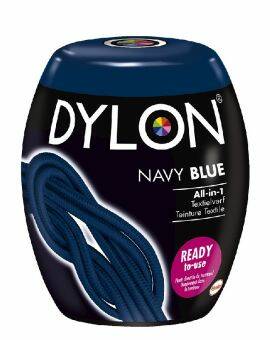 Dylon textielverf - machinewas - 350 gram - marineblauw