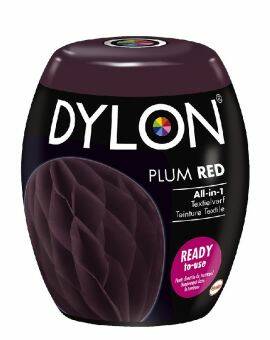 Dylon textielverf - machinewas - 350 gram - pruimrood