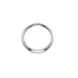 Zilveren sleutelring 25mm 2x - Kralenwinkel Albertien