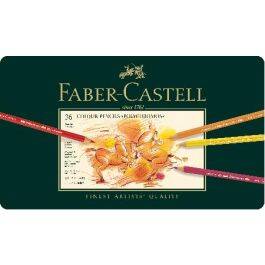 Lápices De Colores Faber Castell Polychromos 110024 Con 24 | Papelería
