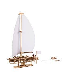 Ugears houten 3D puzzel - Ocean Beauty Yacht