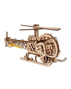 Ugears houten 3D puzzel - Mini Helicopter