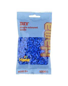 Hama Midi - strijkkralen - 1000 stuks - light blue 09