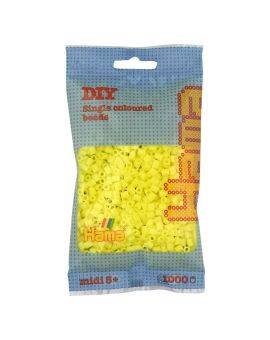 Hama Midi - strijkkralen - 1000 stuks - pastel yellow 43