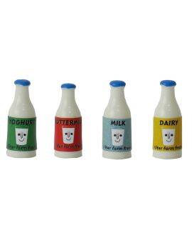 Het Muizenhuis - mini's - 4 melkflesjes