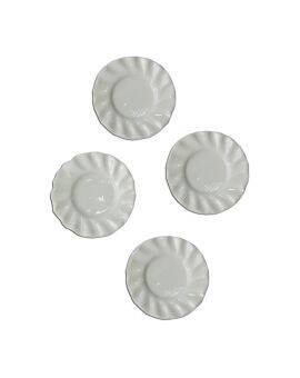 Het Muizenhuis - mini's - 4 porseleinen bordjes