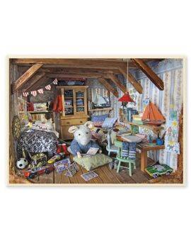 Het Muizenhuis - puzzel - Sam's slaapkamer