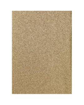 Strijkfolie - A4 - glitter goud