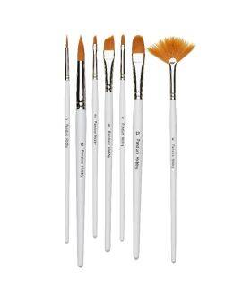 Panduro penselen set - rond/plat/waaier