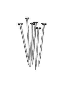 Speldjes - 15 mm - zilverkleurig