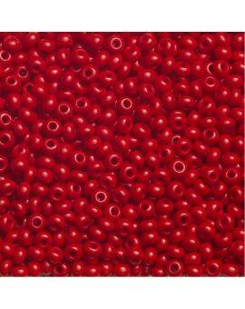 Rocailles - 9/0 - rood
