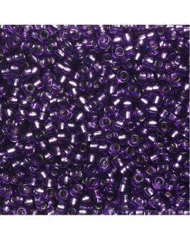Rocailles - 9/0 - lila metaal kern