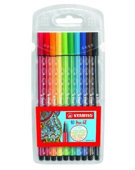 STABILO Pen 68 - 10 stuks - basis