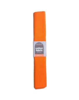 Stof katoen - 50x70 cm - oranje