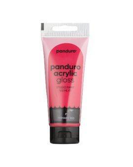 Panduro acrylverf glans - 100 ml - primair rood