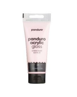 Panduro acrylverf glans - 100 ml - poederroze