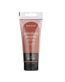 Panduro acrylverf glans - 100 ml - okerrood