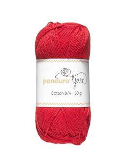 Panduro garen Cotton 8/4 - rood