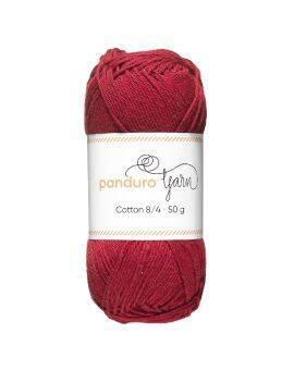 Panduro garen Cotton 8/4 - wijnrood