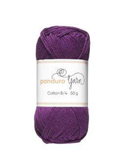 Panduro garen Cotton 8/4 - donker lila