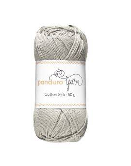 Panduro garen Cotton 8/4 - grijs