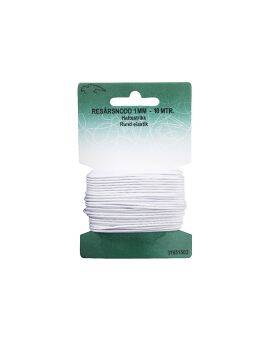 Elastiek Ø 1 mm/ 10 meter- Wit