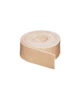 Strook Zweeds leer 20 mm/ 1 meter- Naturel