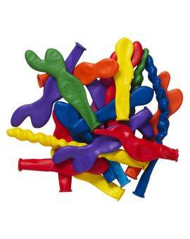 figuurballonnen 40 stuks - kleurenmix