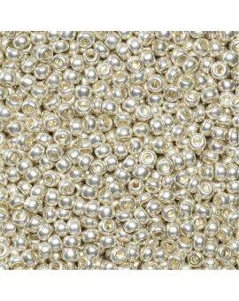 Rocailles - 9/0 - zilverkleurig