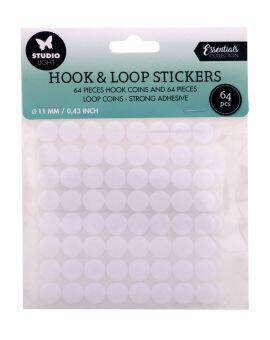 SL klittenband stickers - 11 mm - 64 paar