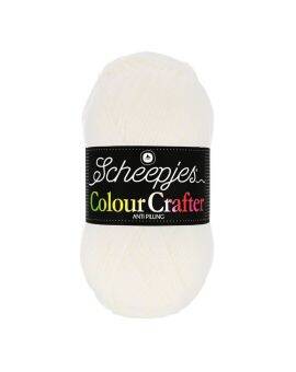Scheepjes Colour Crafter - 1001 Weert - wit