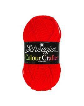 Scheepjes Colour Crafter - 1010 Amsterdam - felrood