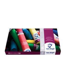 van Gogh oliepastel set - 12 kleuren