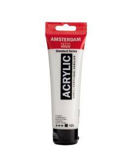Amsterdam acrylverf - 120 ml - titaanwit 105