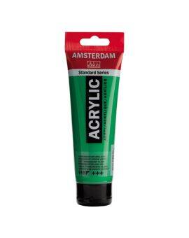 Amsterdam acrylverf - 120 ml - permanent groen licht 618