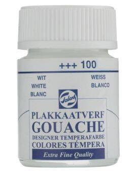 Plakkaatverf - extra fijn - 16 ml - wit