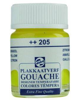 Plakkaatverf - extra fijn - 16 ml - citroengeel