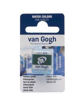 van Gogh aquarelverf - napje - phtalogroen 675