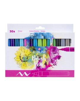 Ecoline Brush Pen set - 30 stuks - primair