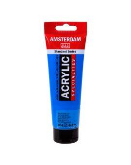 Amsterdam acrylverf - 120 ml - metallicblauw 834