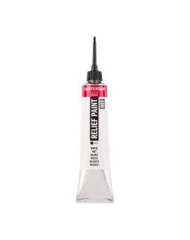 Amsterdam Relief Paint - 20 ml - wit 100