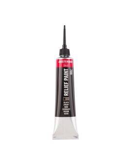 Amsterdam Relief Paint - 20 ml - zwart 700