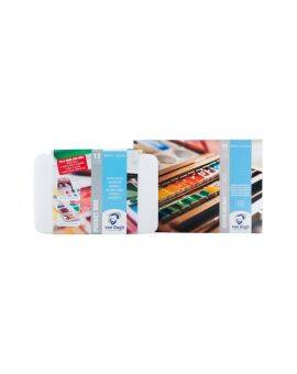 Van Gogh aquarelverf pocketbox + 3 gratis kleuren en postcards