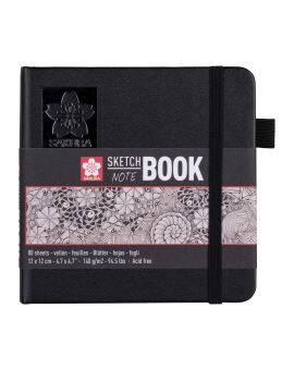 Sakura schetsboek - 12 x 12 cm - wit papier