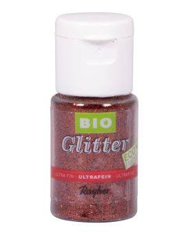Bioglitter ultrafijn - klassiek rood
