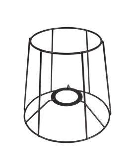 Metalen lampenkap frame - conisch - 17 cm