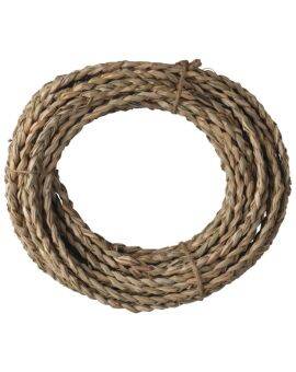 Rietband - gevlochten - 10 mm