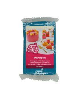 FunCakes marsepein - 250 gram - aqua blue