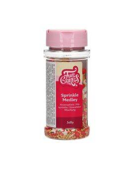 FunCakes sprinkles - 65 gram - jolly medley
