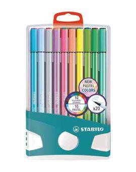 STABILO Pen 68 PastelParade - 20 stuks
